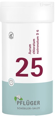 Schüßler-Salz Nr. 25 Aurum chloratum natronatum D6 400 St Tabletten
