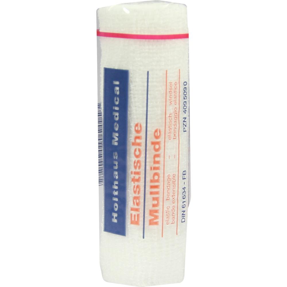 MULLBINDEN elastisch 12 cmx4 m 1 St Binden