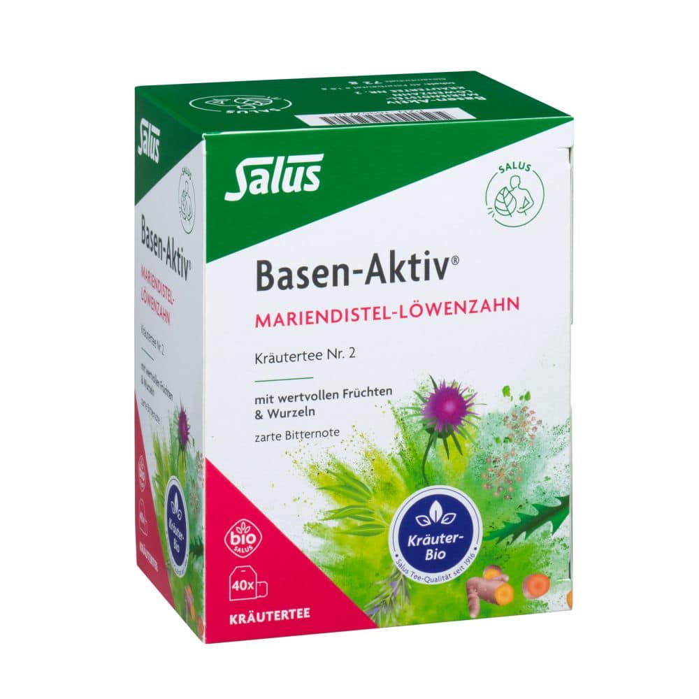 Salus Basen-Aktiv Nr. 2 Mariendistel-Löwenzahn 40 St Filterbeutel