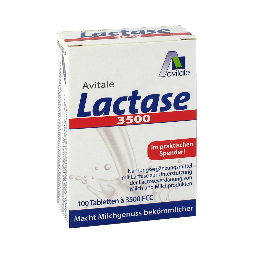 Avitale Lactase 3500 FCC 100 St Tabletten
