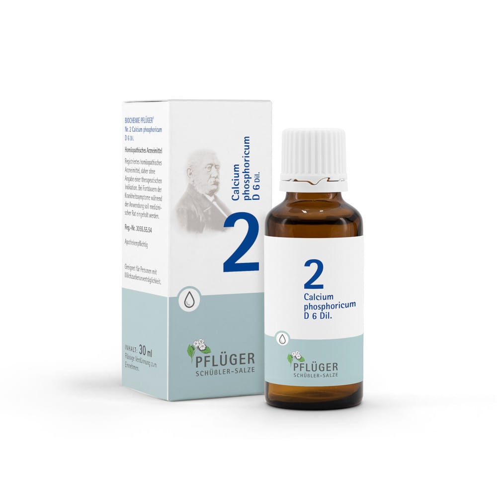 Schüßler-Salz Nr. 2 Calcium phosphoricum D6 30 ml Tropfen