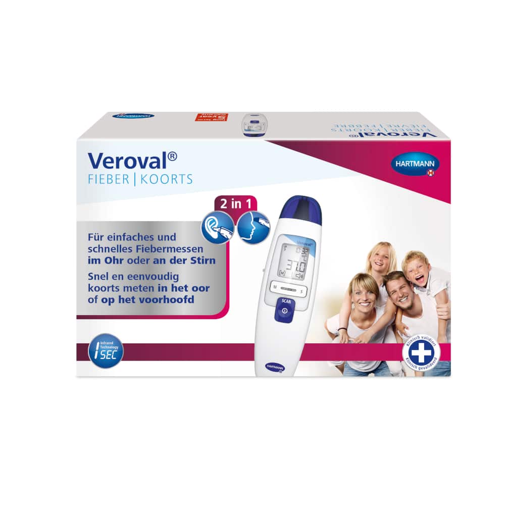 Veroval 2in1 Infrarot-fieberthermometer 1 St