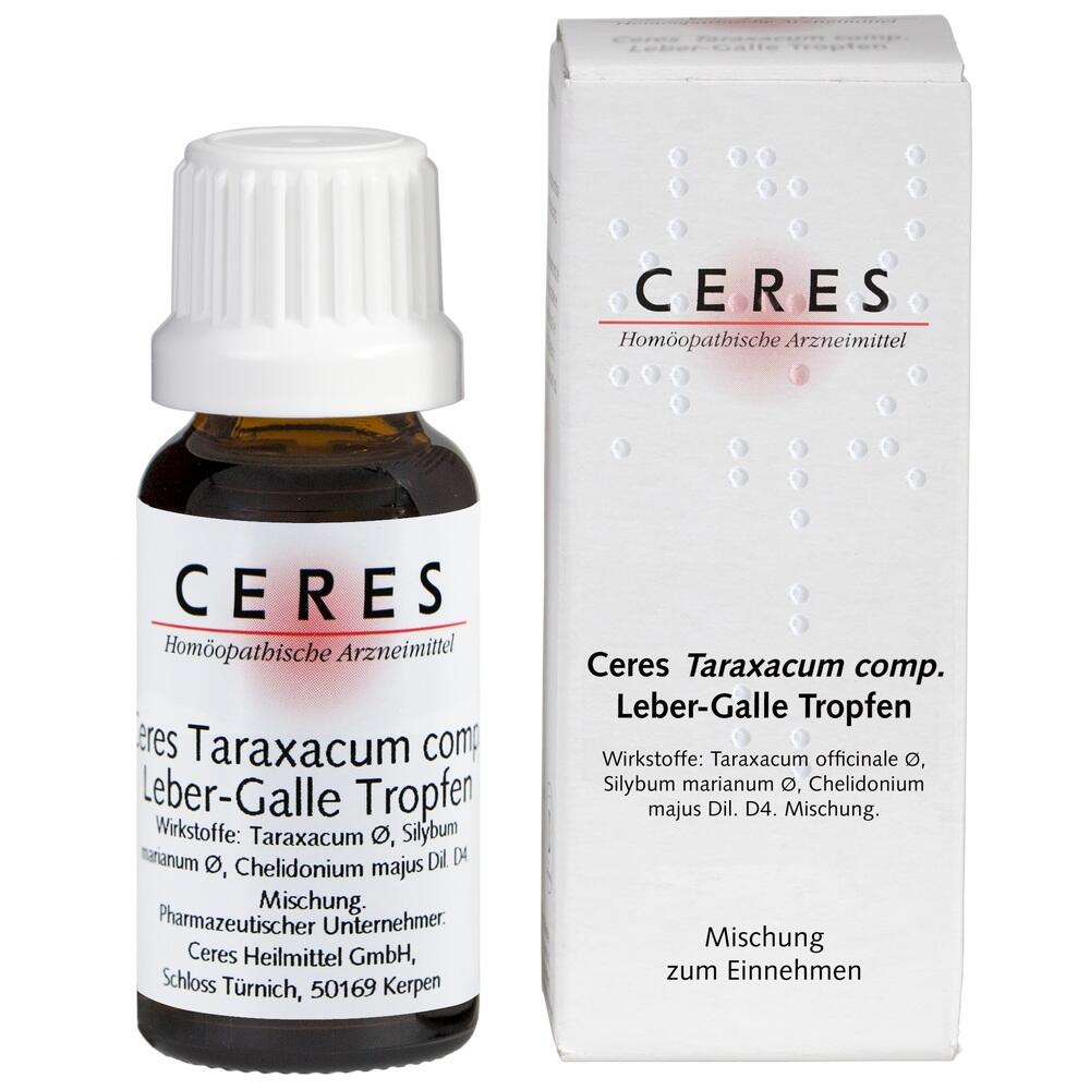 Ceres Taraxacum Comp.leber-galle Tropfen 20 ml Tropfen