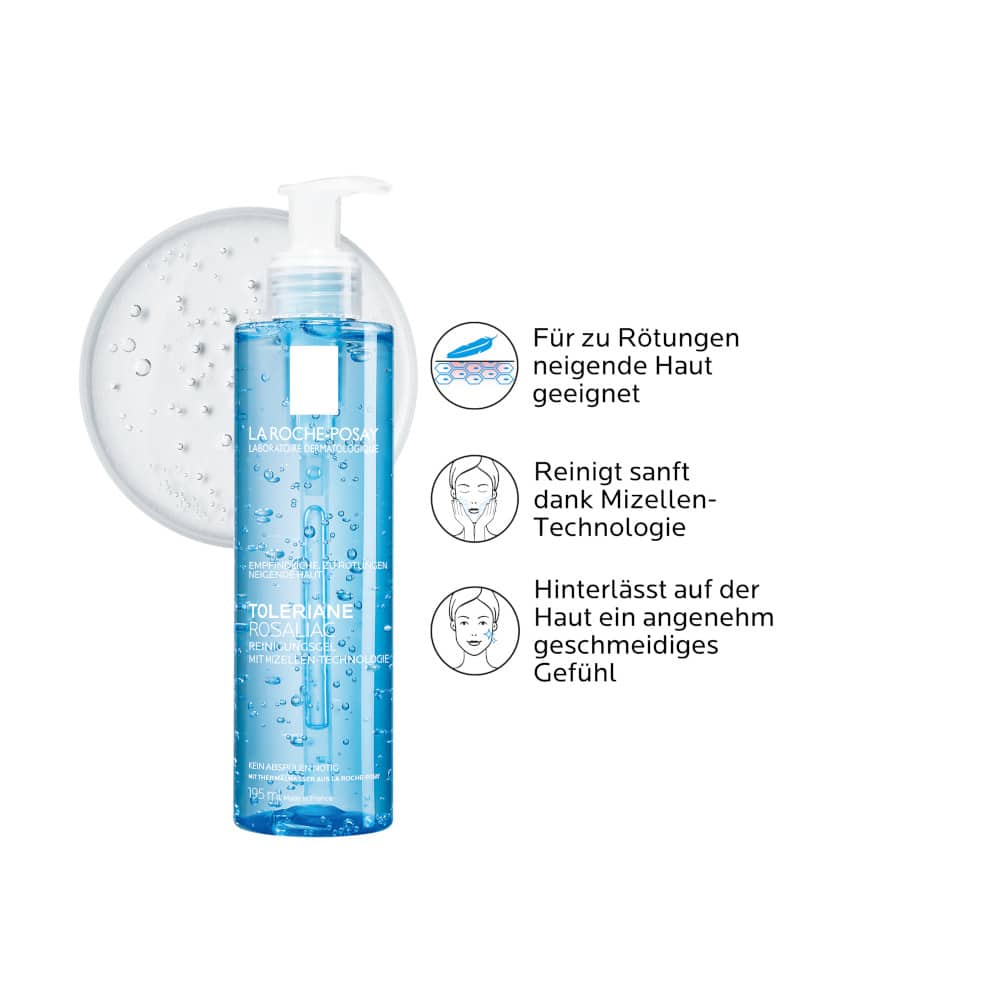 LA ROCHE-POSAY Rosaliac Reinigungsgel 195 ml Gel