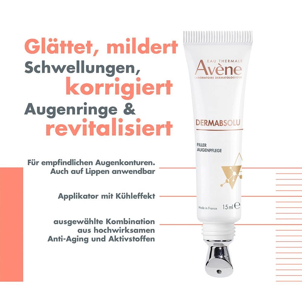 Avène DERMABSOLU FILLER AUGENPFLEGE 15 ml Augencreme