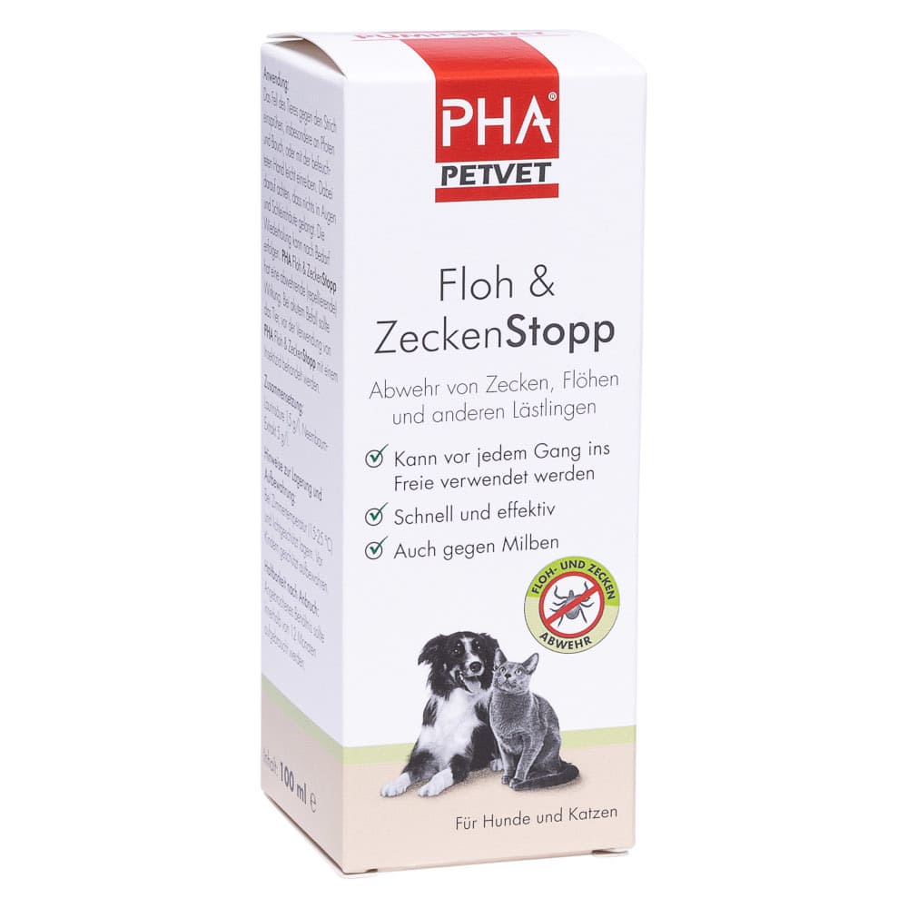 PHA Floh & Zecken Stopp 100 ml Spray