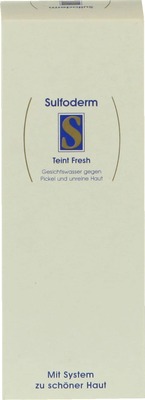 SULFODERM S Teint Fresh Gesichtswasser 150 ml Lotion