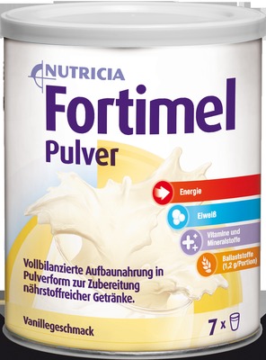 Fortimel Pulver Aufbaunahrung Vanille  335 g Pulver