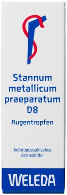 WELEDA STANNUM METALLICUM praeparatum D 8 Augentropfen 10 ml Augentropfen