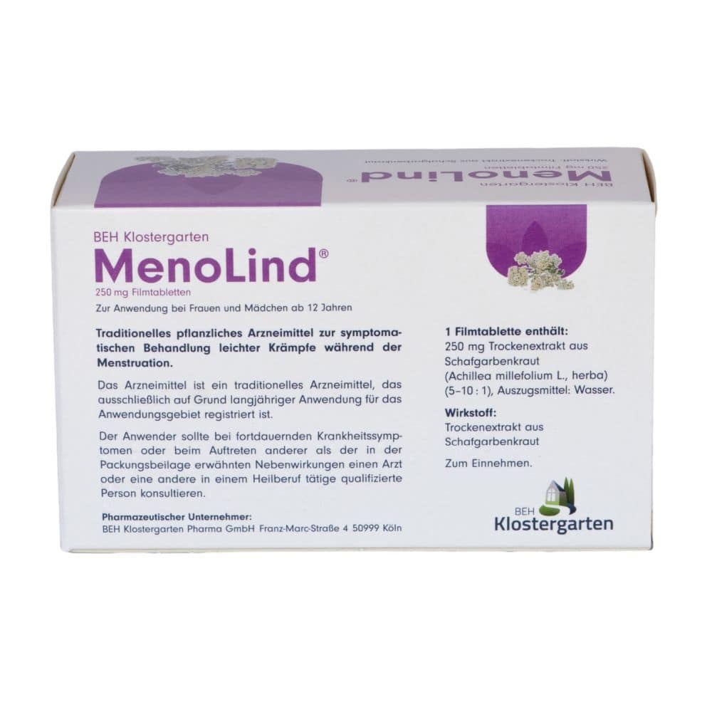BEH Klostergarten MenoLind 60 St Filmtabletten