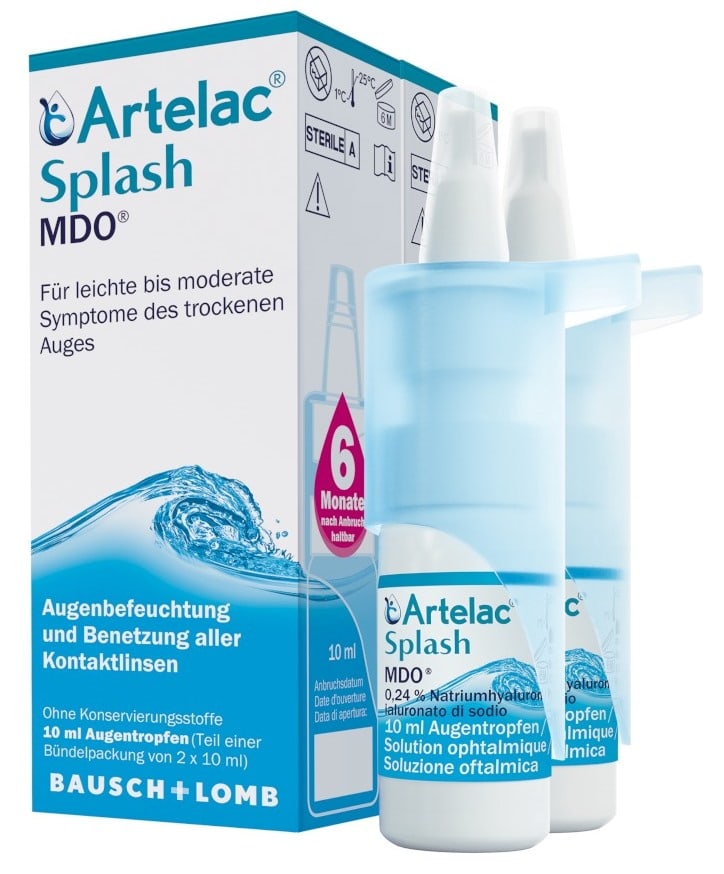 Artelac Splash MDO Augentropfen 2X10 ml Augentropfen