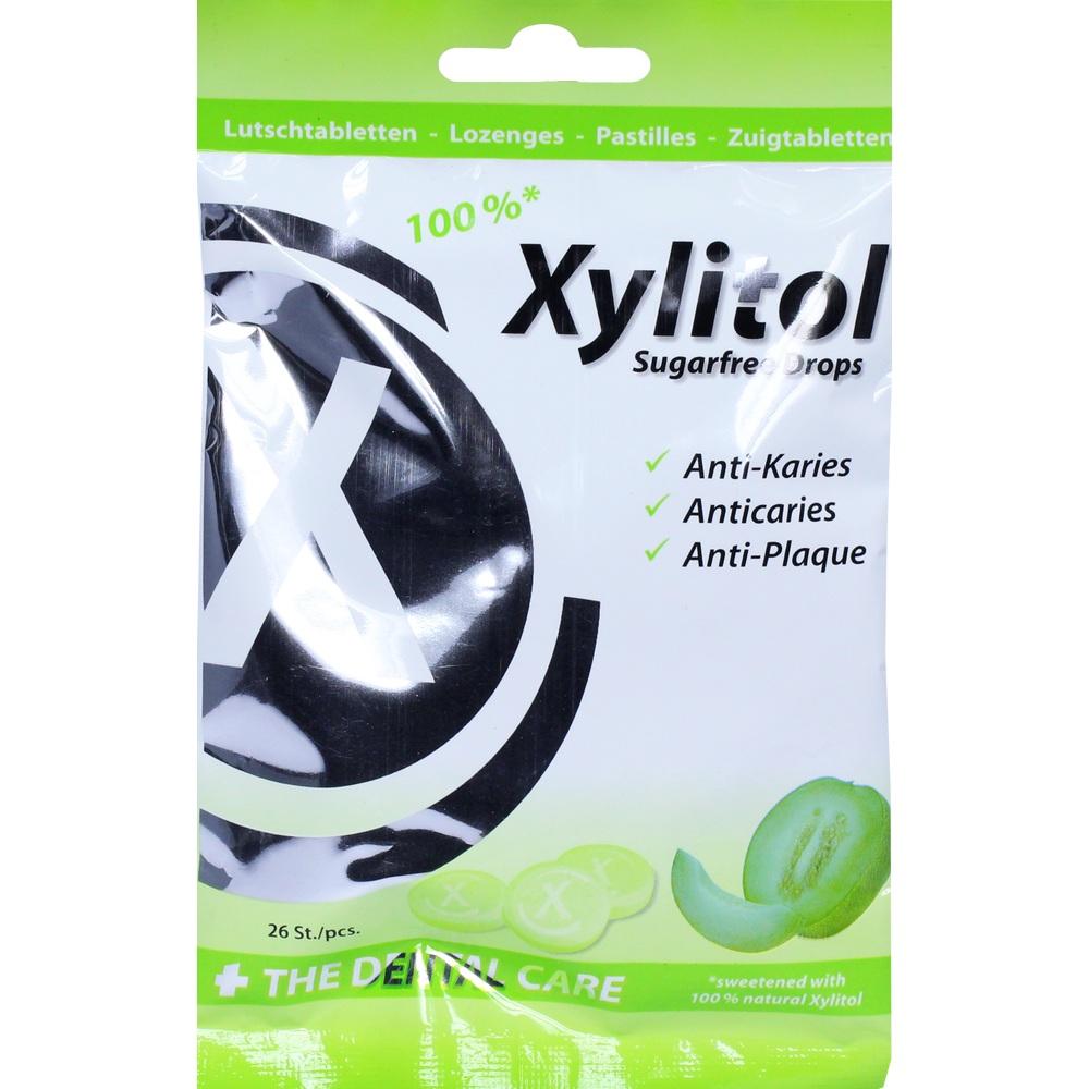 miradent Xylitol Drops zuckerfrei Melone 60 g Bonbons