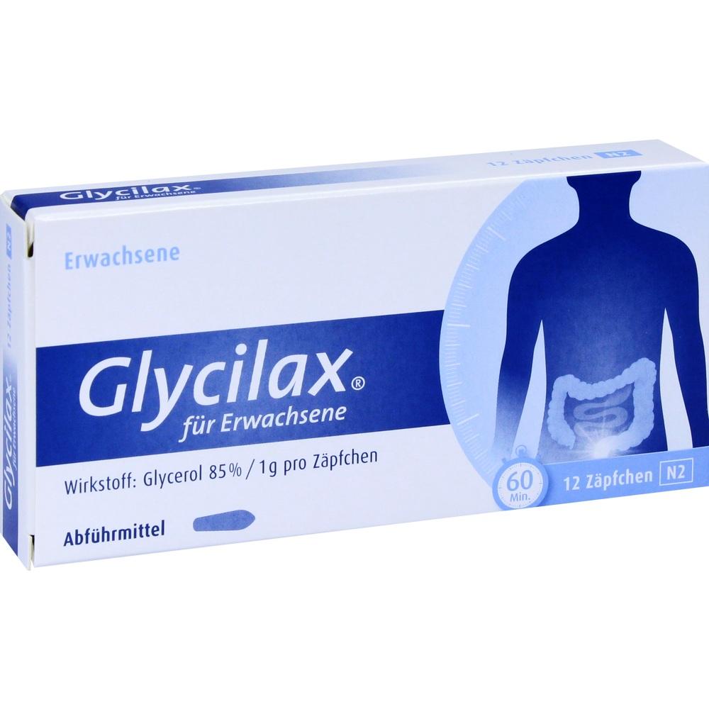 Glycilax für Erwachsene 12 St Erwachsenen-Suppositorien