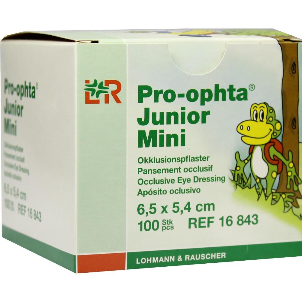 PRO-OPHTA Junior mini Okklusionspflaster 100 St Pflaster