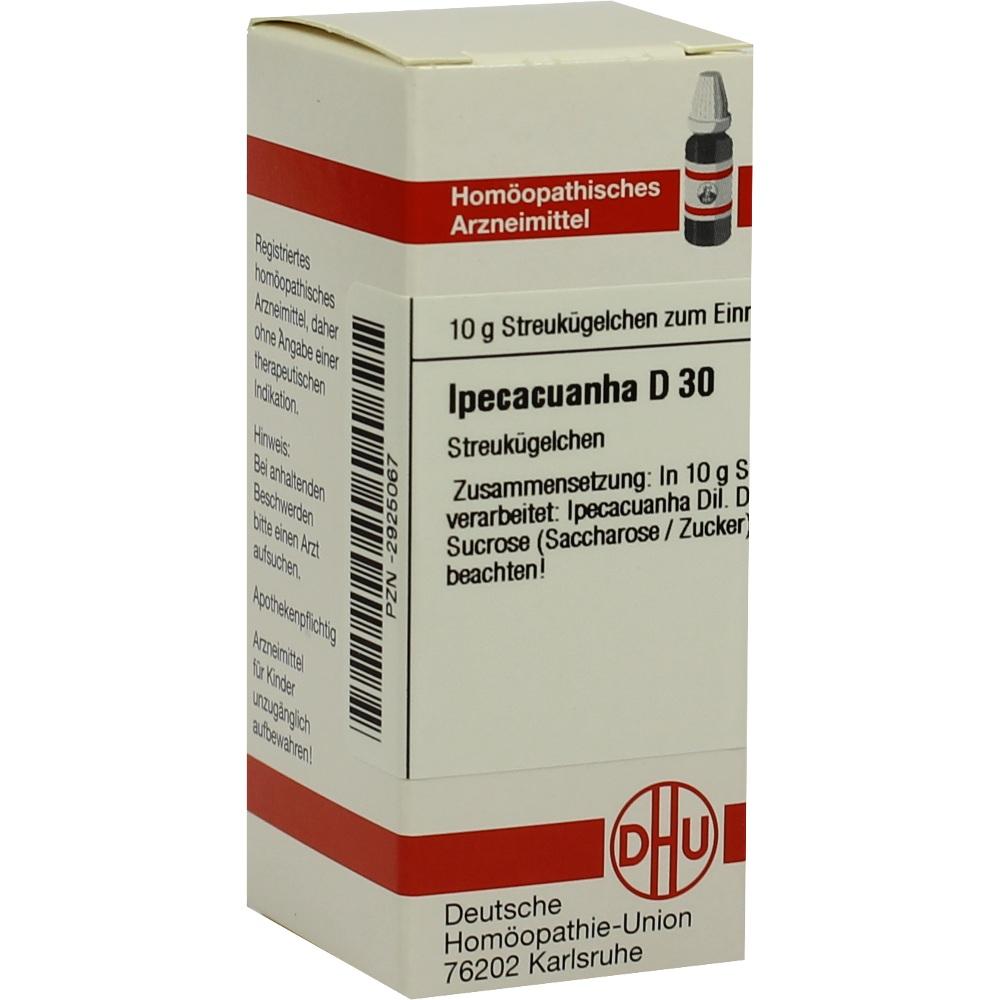 IPECACUANHA D 30 Globuli 10 g Globuli