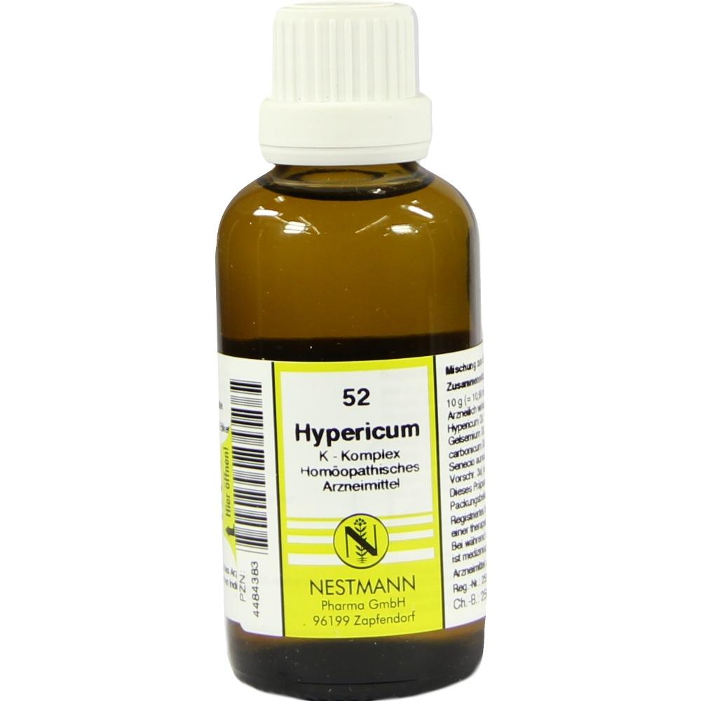 HYPERICUM K Komplex Nr.52 Dilution 50 ml Dilution