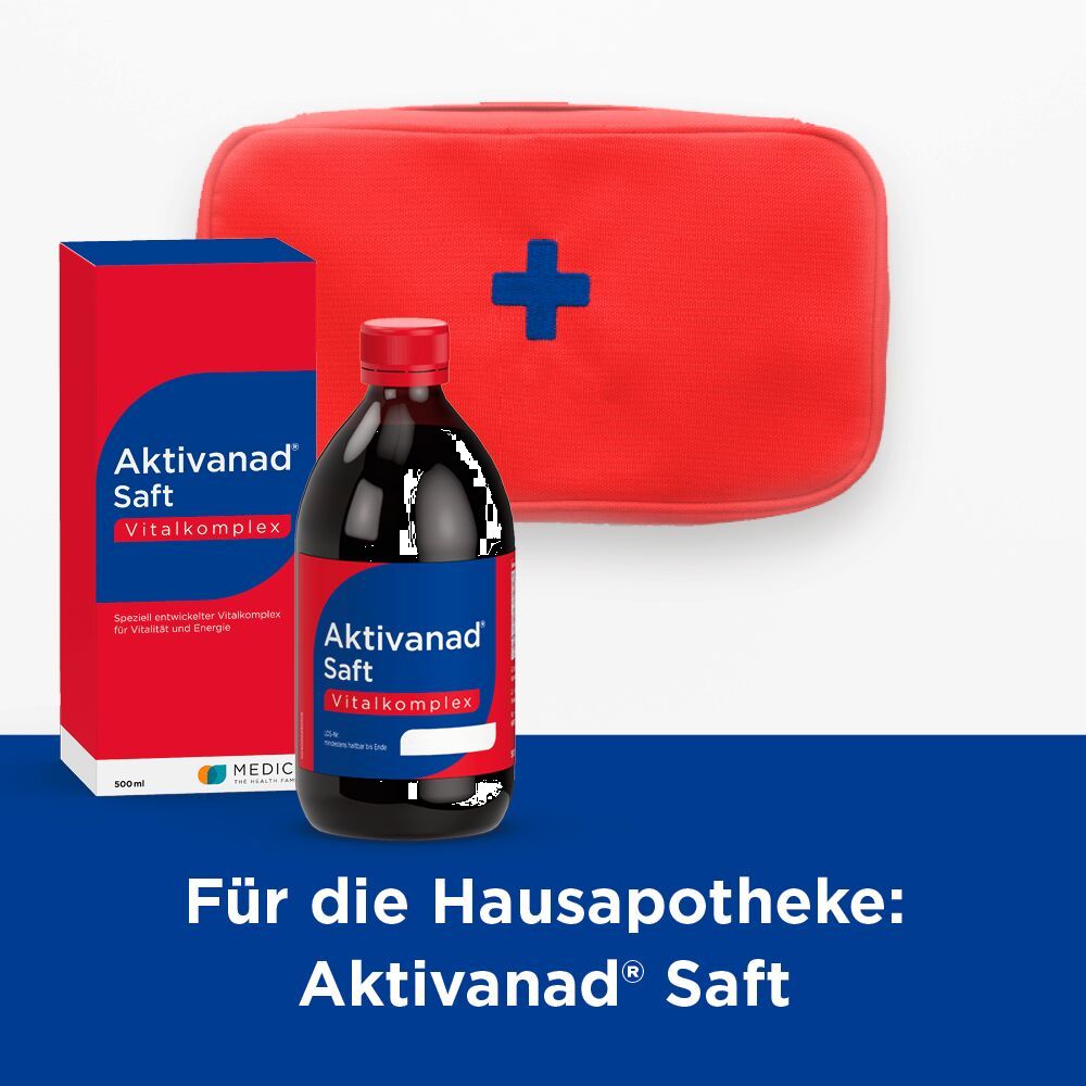 Aktivanad Saft 500ml bei Erschöpfung wegen Vitamin-B Mangel 500 ml Saft