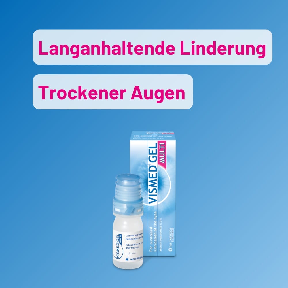 VISMED GEL MULTI Augentropfen 10 ml Augentropfen