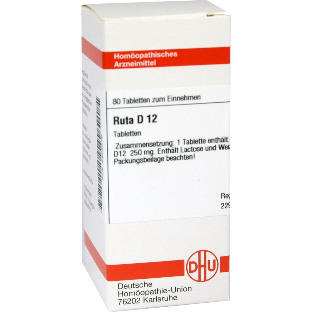 RUTA D 12 Tabletten 80 St Tabletten