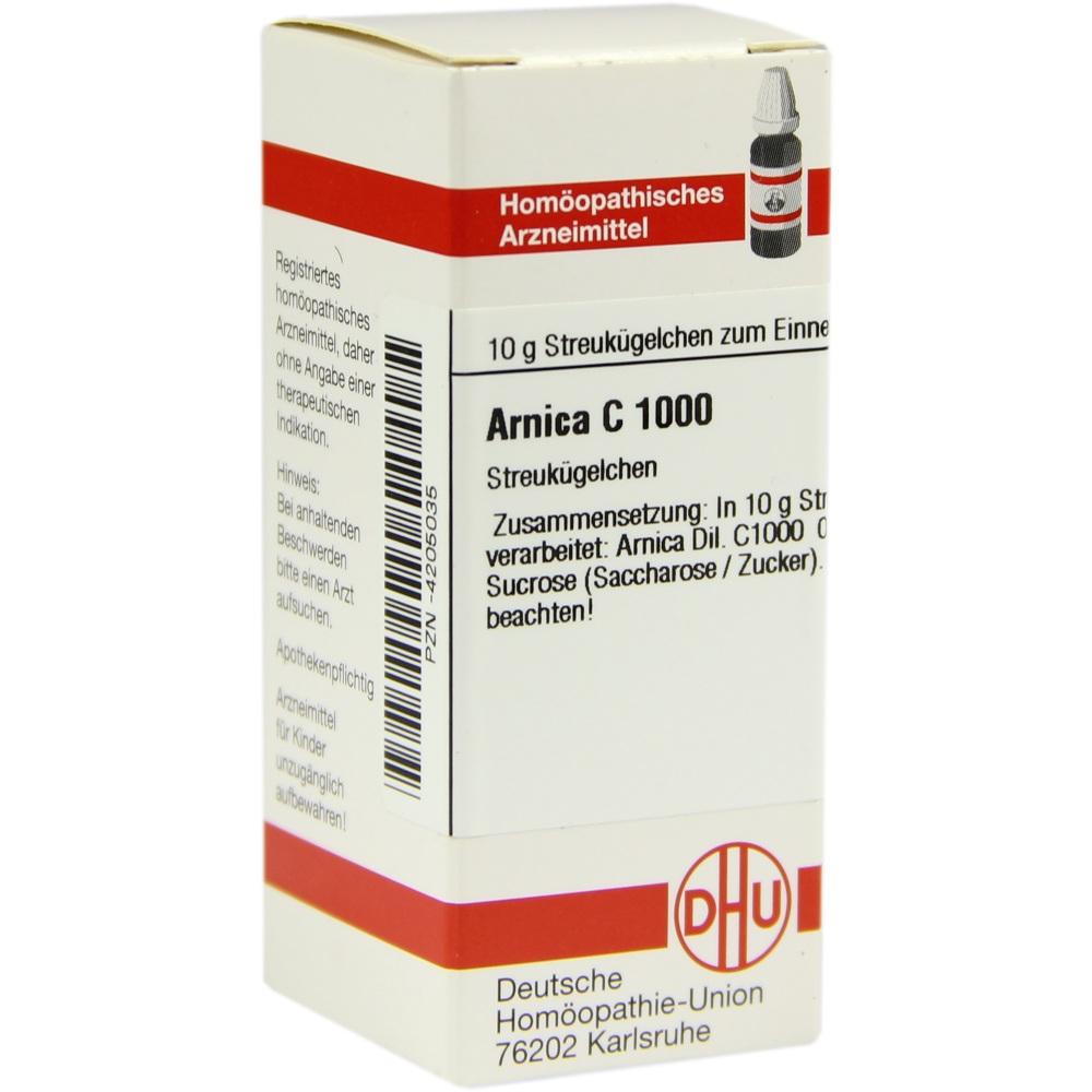 ARNICA C 1000 Globuli 10 g Globuli