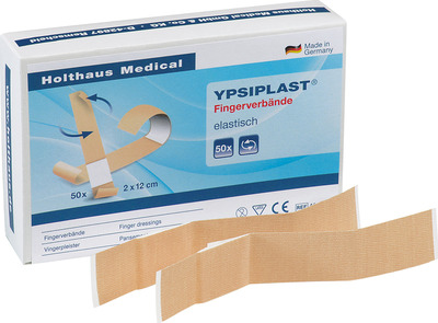 FINGERVERBAND Ypsiplast 2x18 cm elastisch haut 100 St