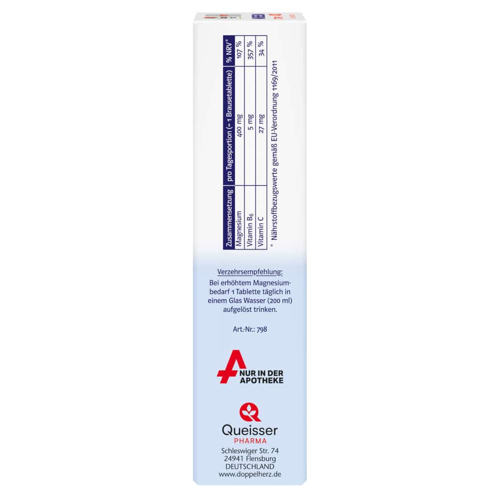 Doppelherz system MAGNESIUM CITRAT 400  24 St Brausetabletten