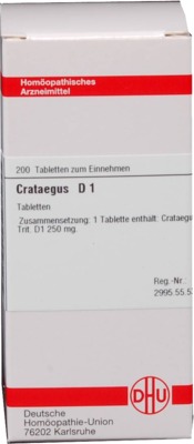 CRATAEGUS D 1 Tabletten 200 St Tabletten