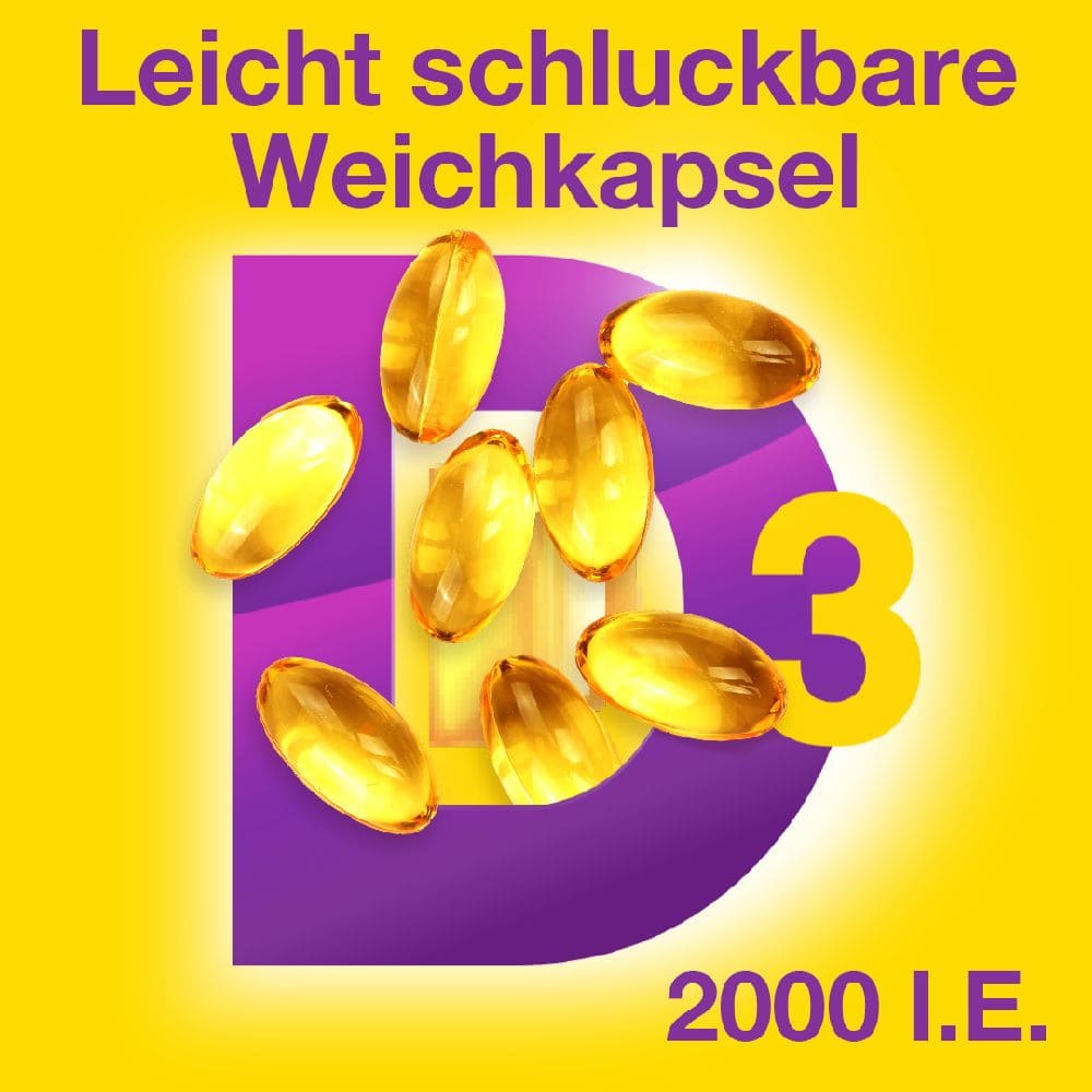 VIGANTOLVIT Vitamin D3 2000 I.E.  120 St Weichkapseln