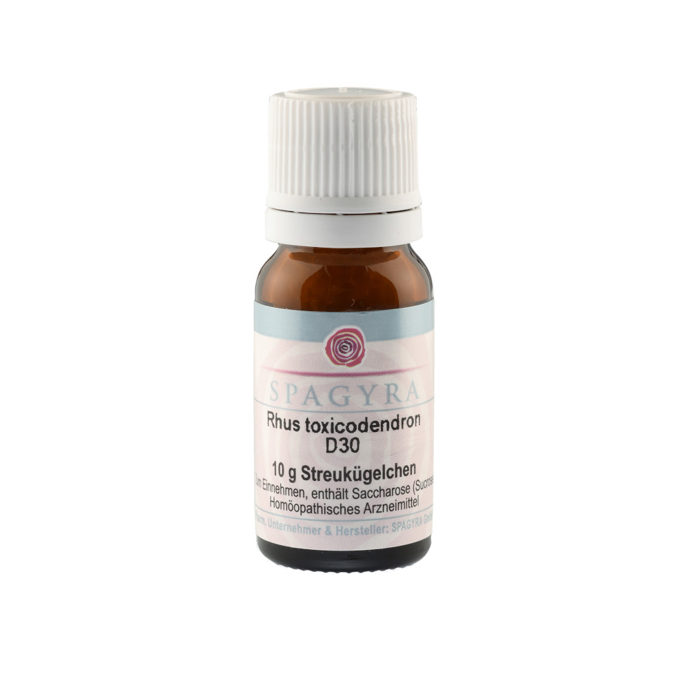 RHUS TOXICODENDRON D 30 Globuli 10 g Globuli