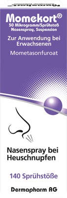 Momekort 50 Mikrogramm 18 g Nasenspray
