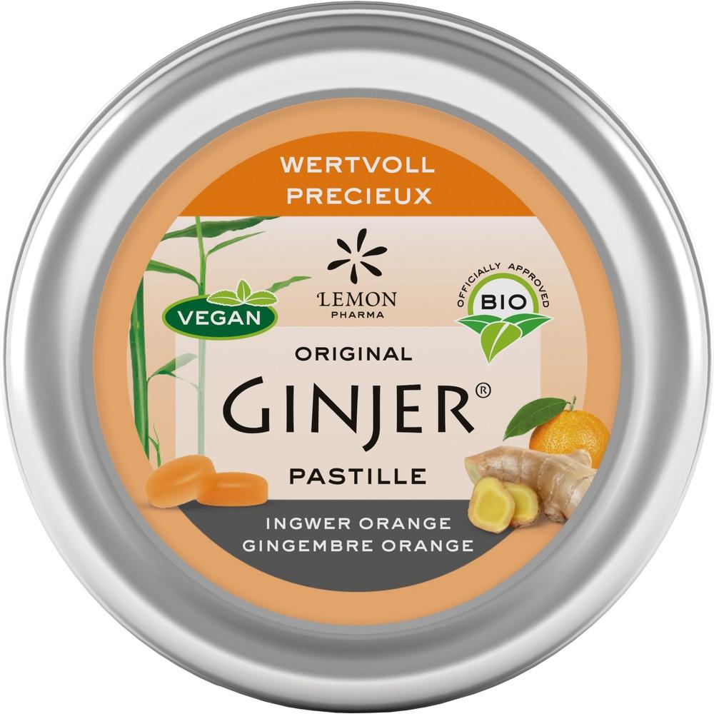 INGWER GINJER Pastillen Bio 40 g Pastillen