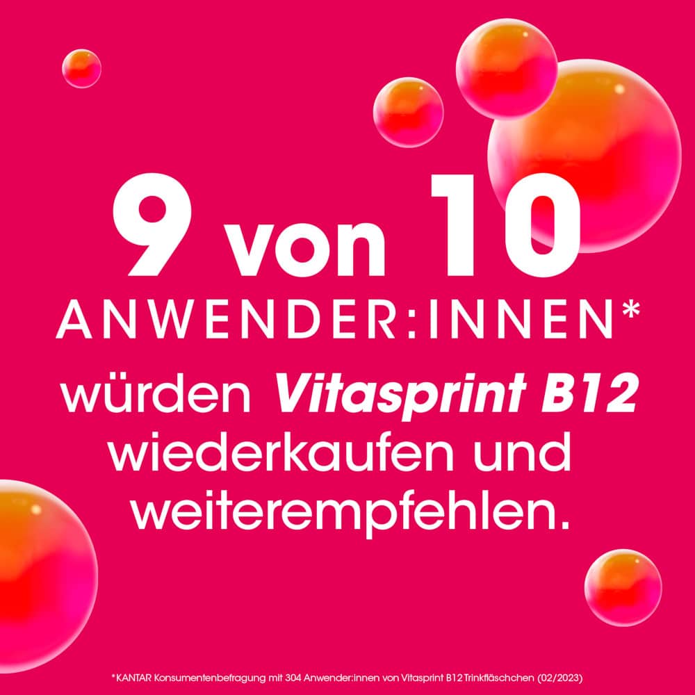 vitasprint B12 Trinkfläschchen 100 St Trinkampullen