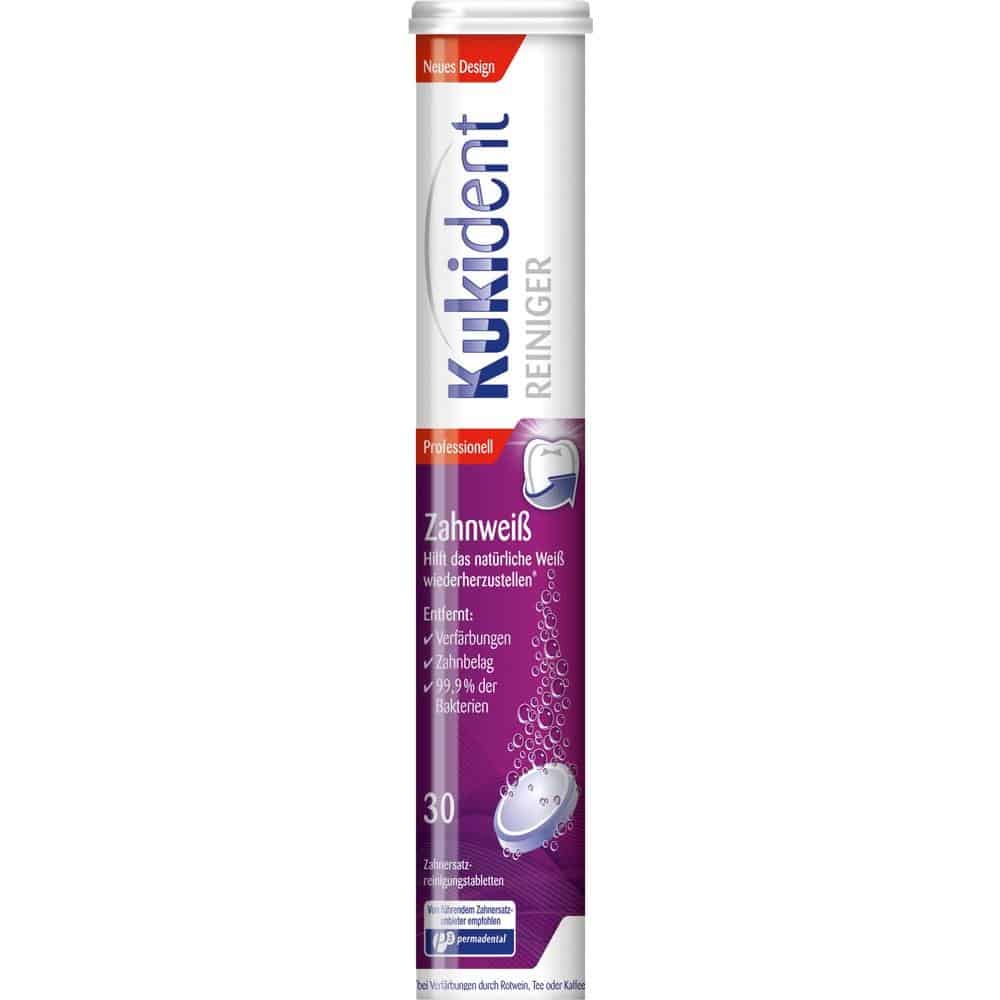 KUKIDENT Zahnweiß Tabs 30 St Tabletten