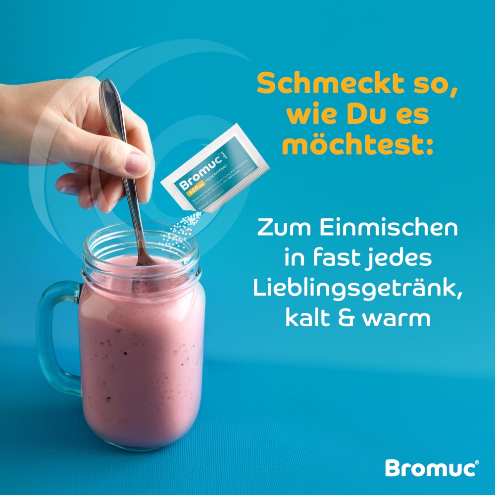 Bromuc akut 600mg Hustenlöser 20 St Pulver zur Herstellung einer Lösung zum Einnehmen