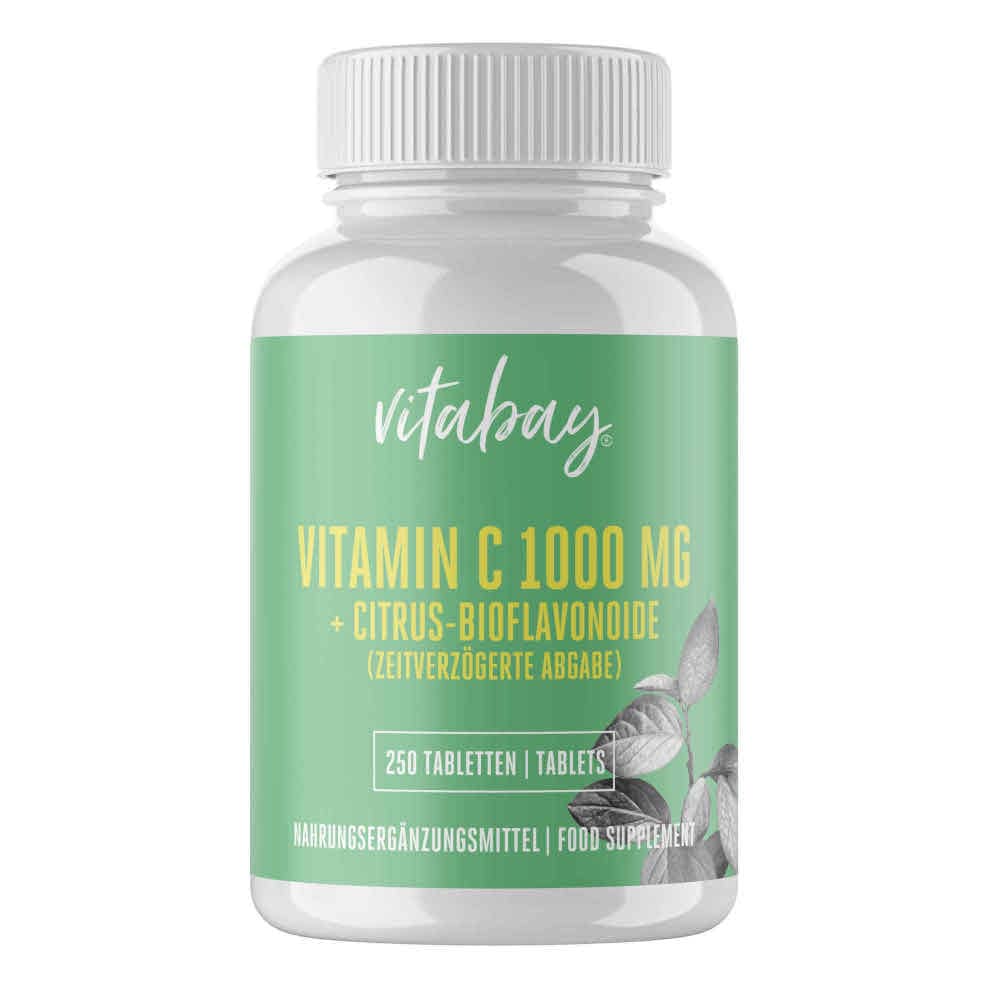 vitabay Vitamin C Bioflavonoide 1000mg  250 St Tablette mit veränderter Wirkstofffreisetzung