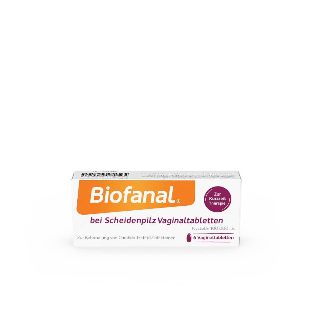 Biofanal bei Scheidenpilz  6 St Vaginaltabletten