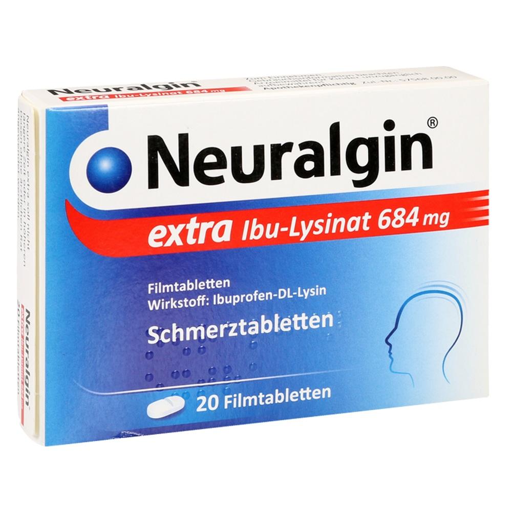Neuralgin extra Ibu-Lysinat 400 mg 20 St Filmtabletten
