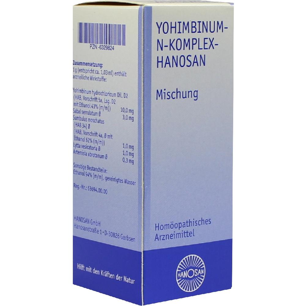 YOHIMBINUM N Komplex Hanosan flüssig 50 ml Flüssigkeit