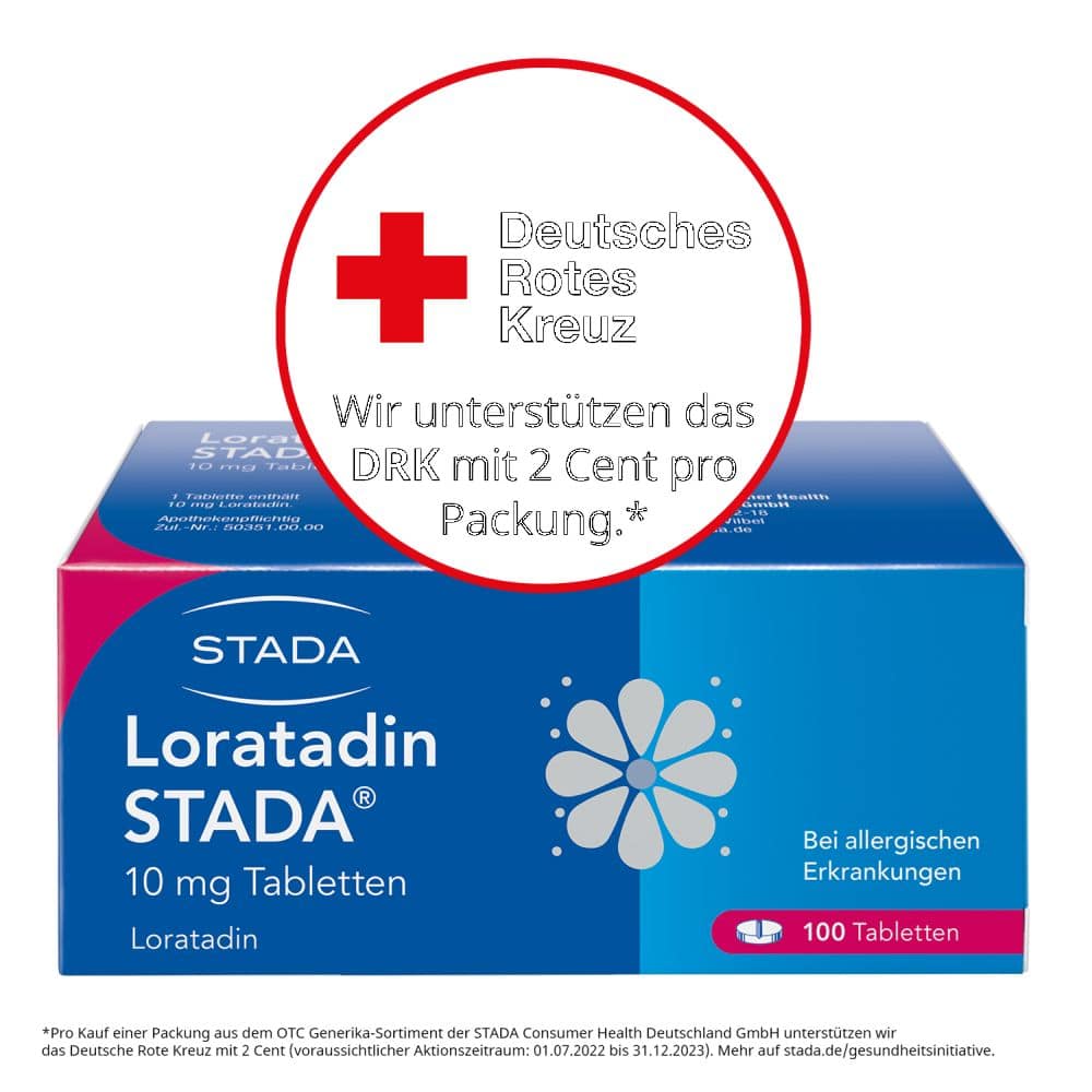Loratadin STADA 10 mg 100 St Tabletten
