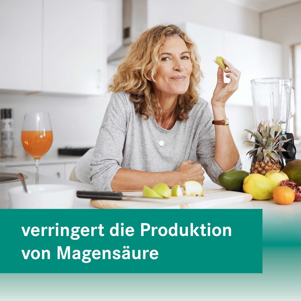 Omeprazol HEUMANN 20mg bei Sodbrennen 14 St Magensaftresistente Hartkapseln