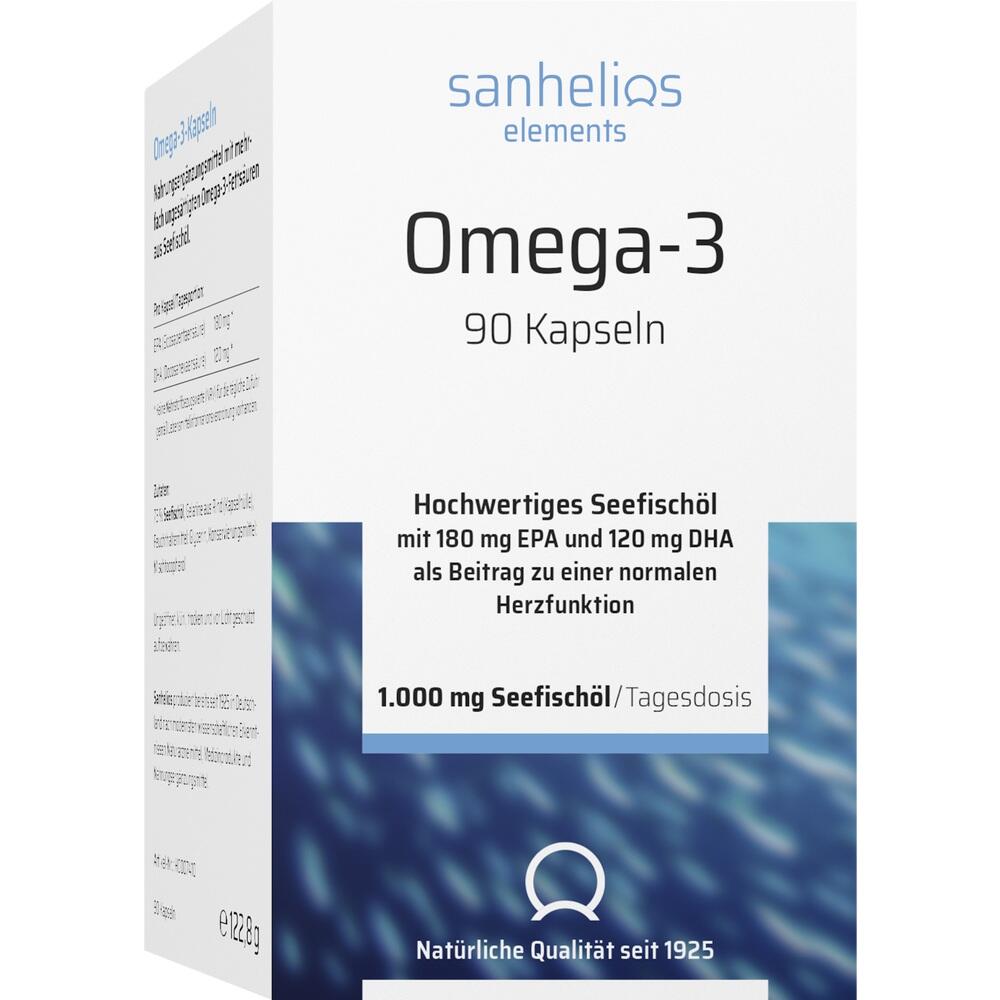 sanhelios Omega-3 90 St Kapseln