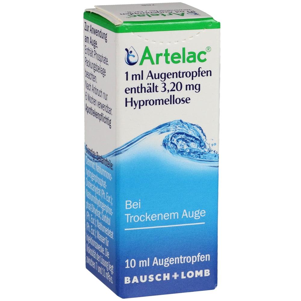 Artelac Augentropfen, Tränenersatzmittel 10 ml Augentropfen
