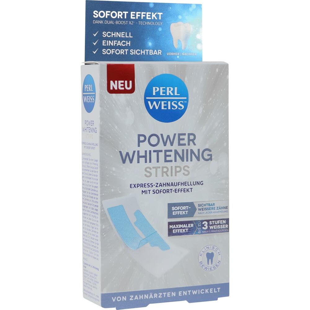 PERL WEISS Power Whitening Strips 5X2 St Streifen
