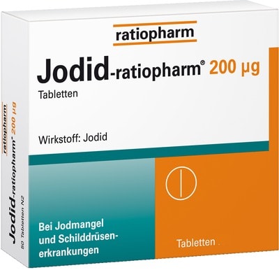 Jodid-ratiopharm 200μg 100 St Tabletten