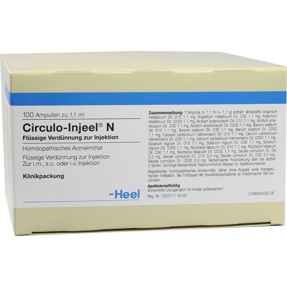 CIRCULO Injeel N Ampullen 100 St Ampullen