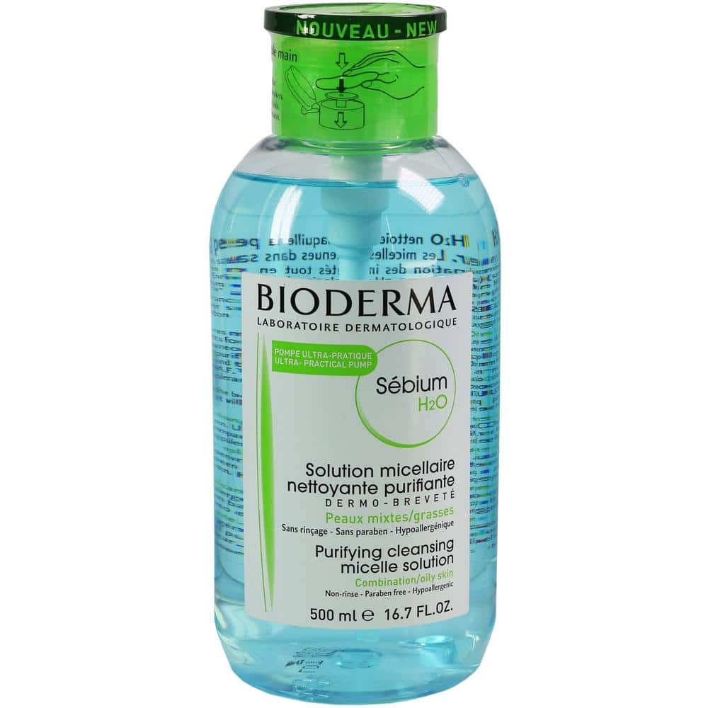 BIODERMA Sebium H2O Reinigungslösung Pump 500 ml Lösung