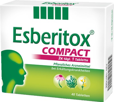 Esberitox Compact Bei Erkältungskrankheiten 40 St Tabletten