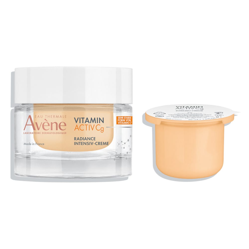 Avene VITAMIN ACTIV Cg RADIANCE INTENSIV-CREME + Nachfüllpack 1 Sparset