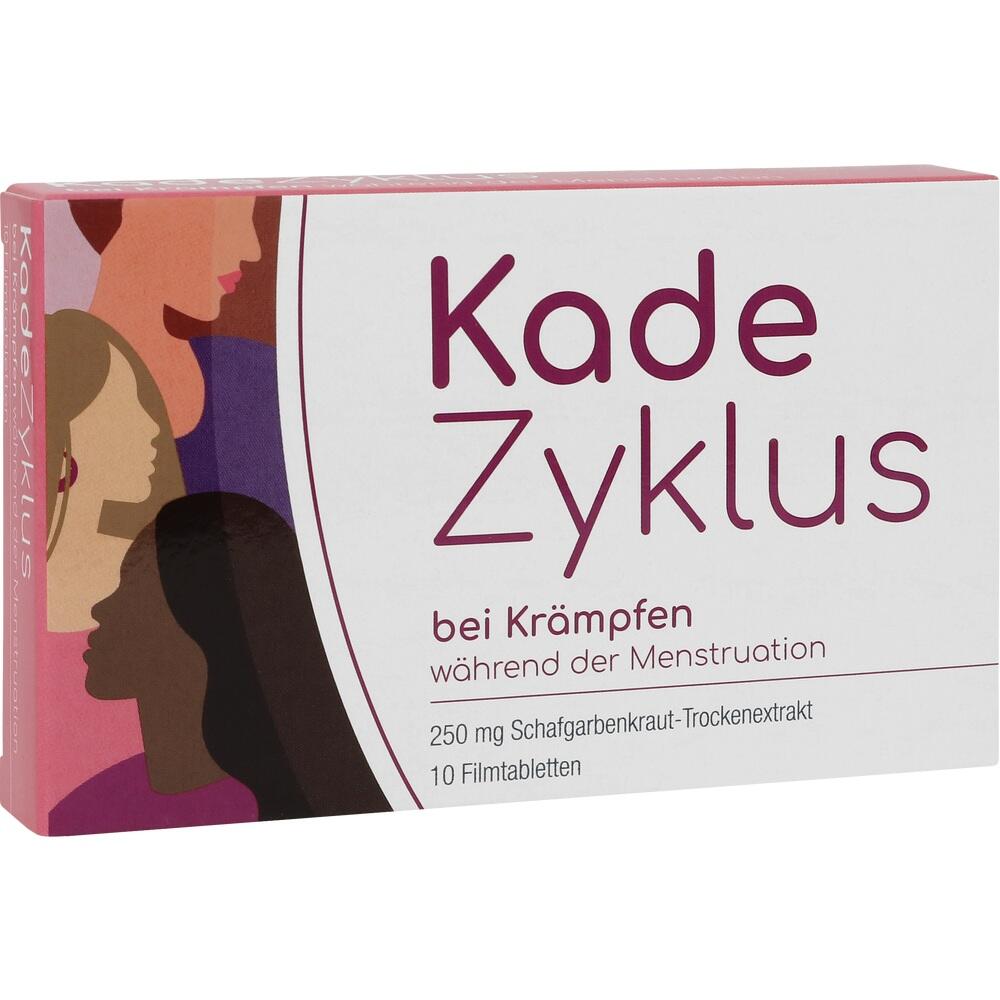 Kade Zyklus bei Krämpfen während der Menstruation 10 St Filmtabletten