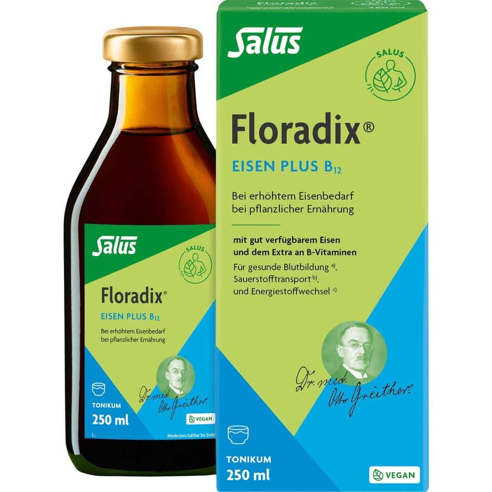 Floradix Eisen Plus B12 Tonikum 250 ml Tonikum